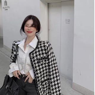 [ORDER] Áo khoác dạ tweed trần bông