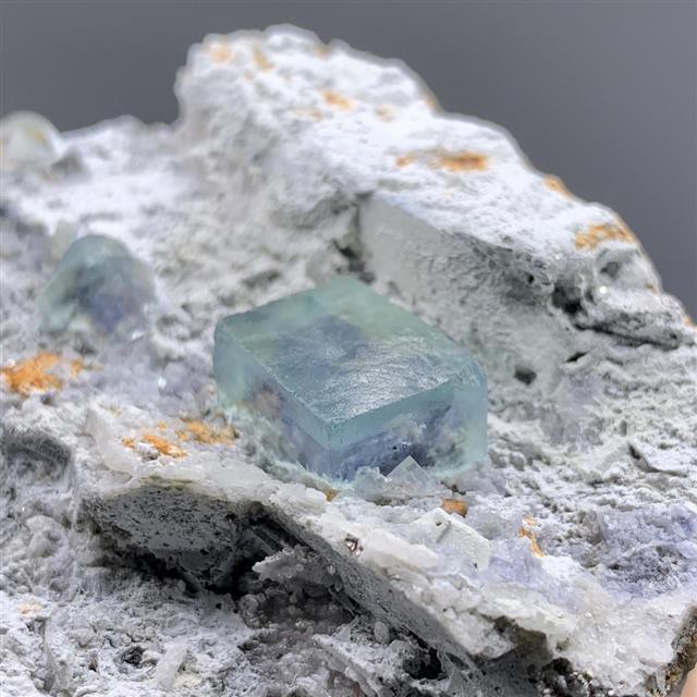 Đá Fluorite Khoáng Tự Nhiên Màu Xanh Dương