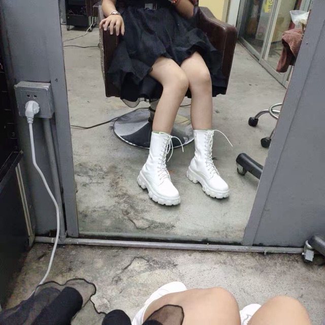 (SẴN 35,36,37,39)🔥 Bốt cao cổ nữ da PU phong cách Ullzang thời thượng phong cách _ 5 ảnh thật cuối_CUA STORE | BigBuy360 - bigbuy360.vn