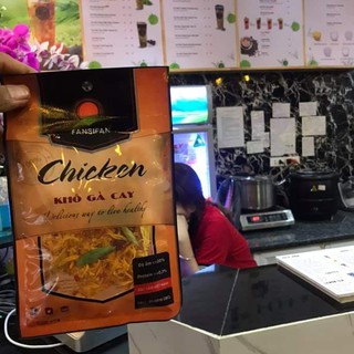 Thực Phẩm - Đồ Ăn Vặt Quốc Dân Khô Gà Lá Chanh Fansipan Gói 50gram