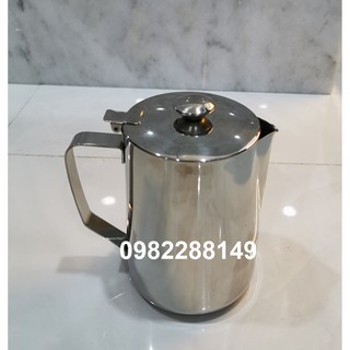 CA ĐÁNH SỮA INOX CÓ NẮP 2 LÍT