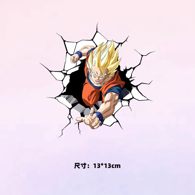 Hình SONGOKU trang trí, che vết xước Hình dán laptop