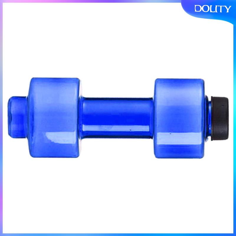 Bình Nước Hình Quả Tạ 550ml Màu Đen