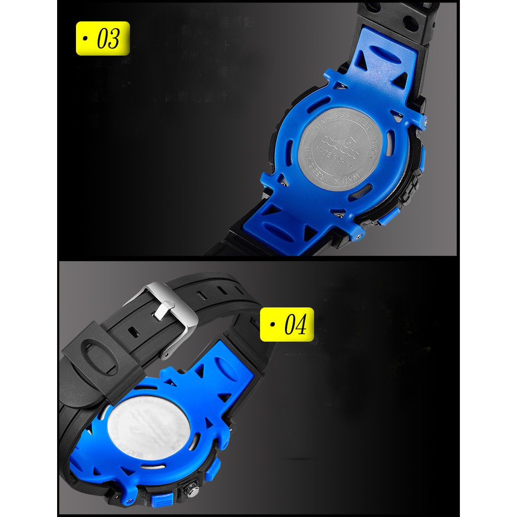 Đồng hồ trẻ em Synoke 99269 điện tử thể thao dây cao su