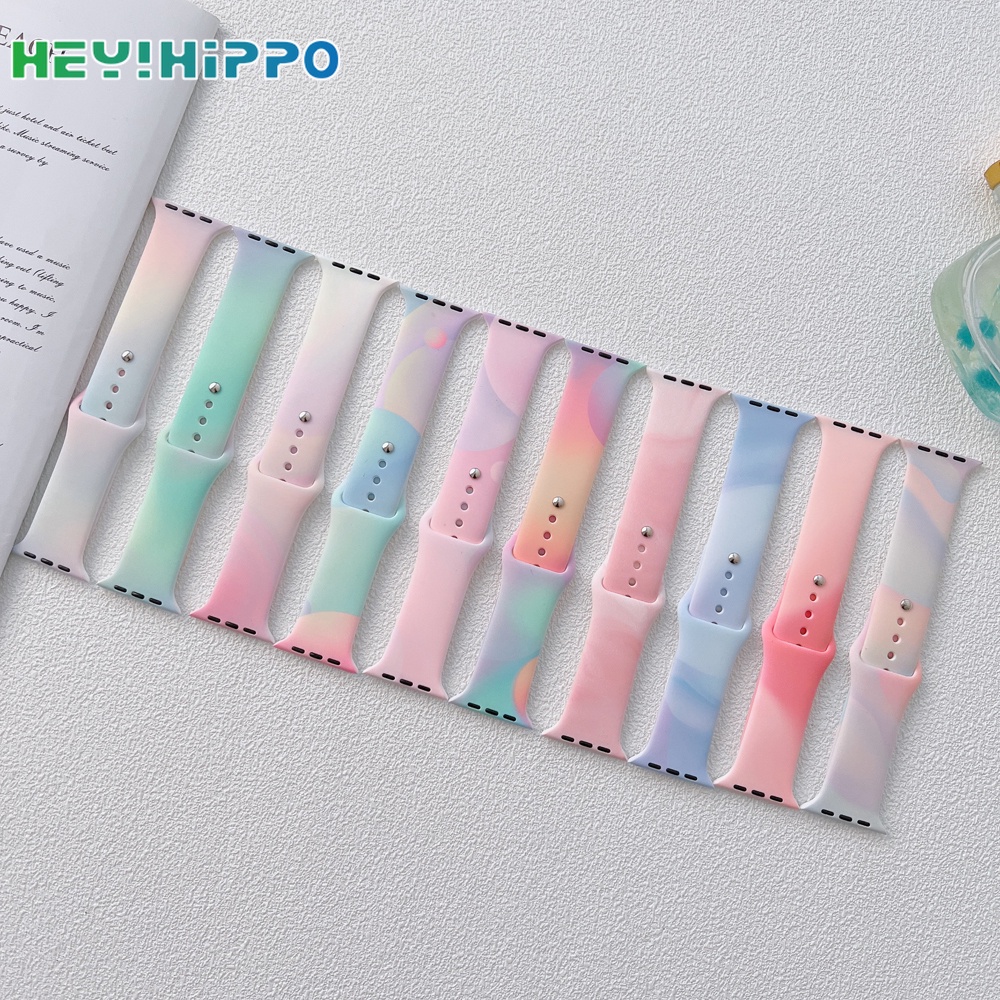 Khung Silicone Bảo Vệ Cho Đồng Hồ Thông Minh Apple Watch Series 7/6/SE/5/4 iwatch 45/44/42/41/40/38mm
