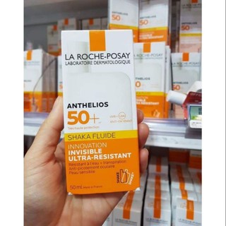 (Full 50ml) Kem Chống Nắng LA ROCHE POSAY Anthelios Shaka Fluid SPF 50+