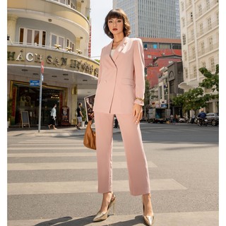 Set Vest Hồng Form Relax Fit GYZ - Pinky Suit