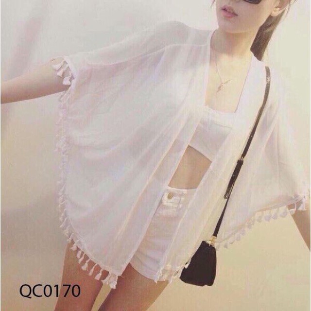 Áo khoác Kimono đi biển | BigBuy360 - bigbuy360.vn