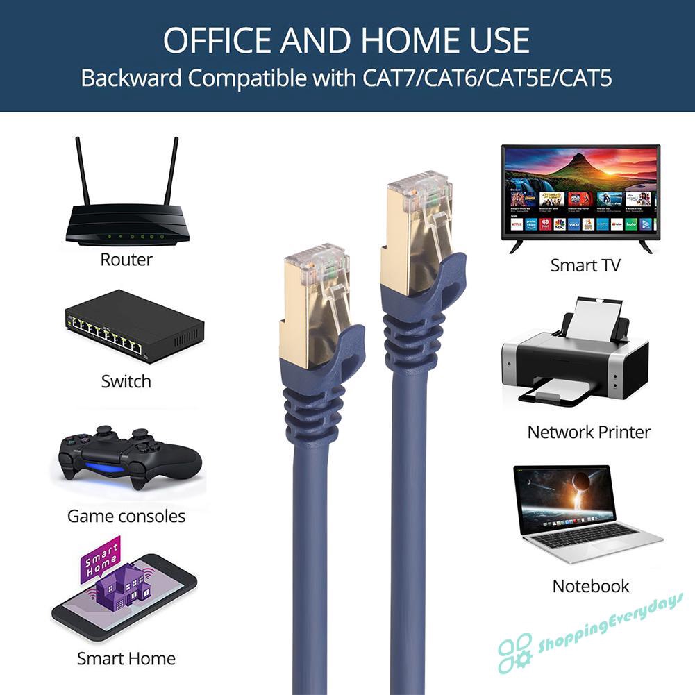 Dây Cáp Mạng Rj45 Cat8 Ethernet Sftp 40gbps