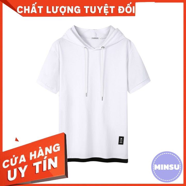 [MUA ĐỂ NHẬN QUÀ] Áo hoodie tay lỡ dáng rộng phong cách thời trang 2021 đơn giản cho nam giới