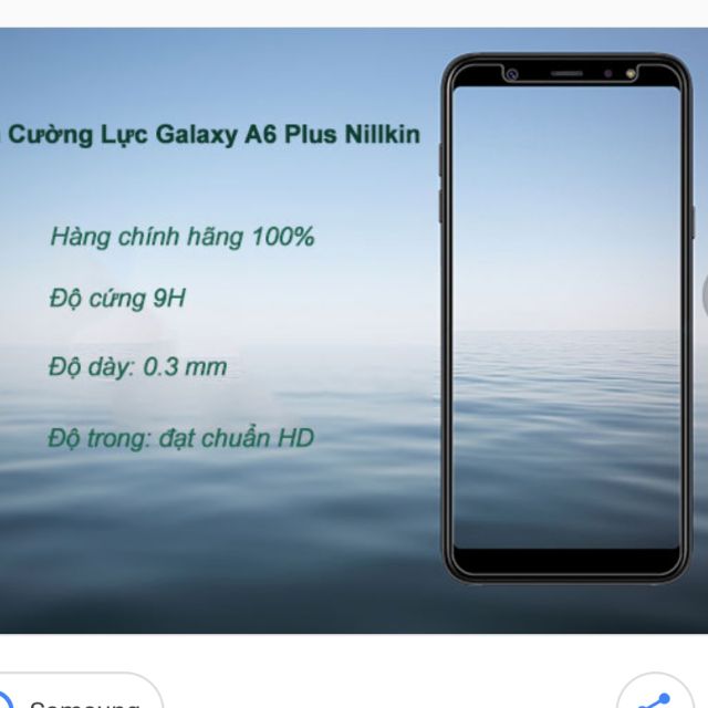 Kính cường lực nillkin A6 plus