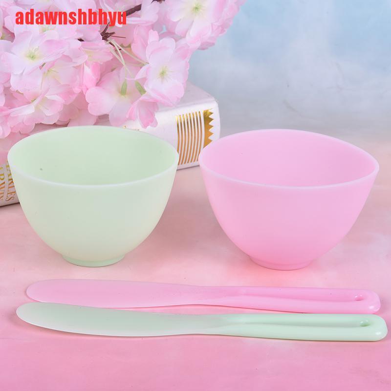 Set 2 Que Silicone Trộn Mặt Nạ Tiện Dụng