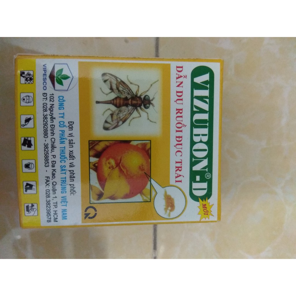 Vizubon - Thuốc dẫn dụ diệt ruồi đục trái -10 ml