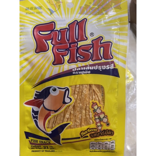 snack cá full fish vị BBQ