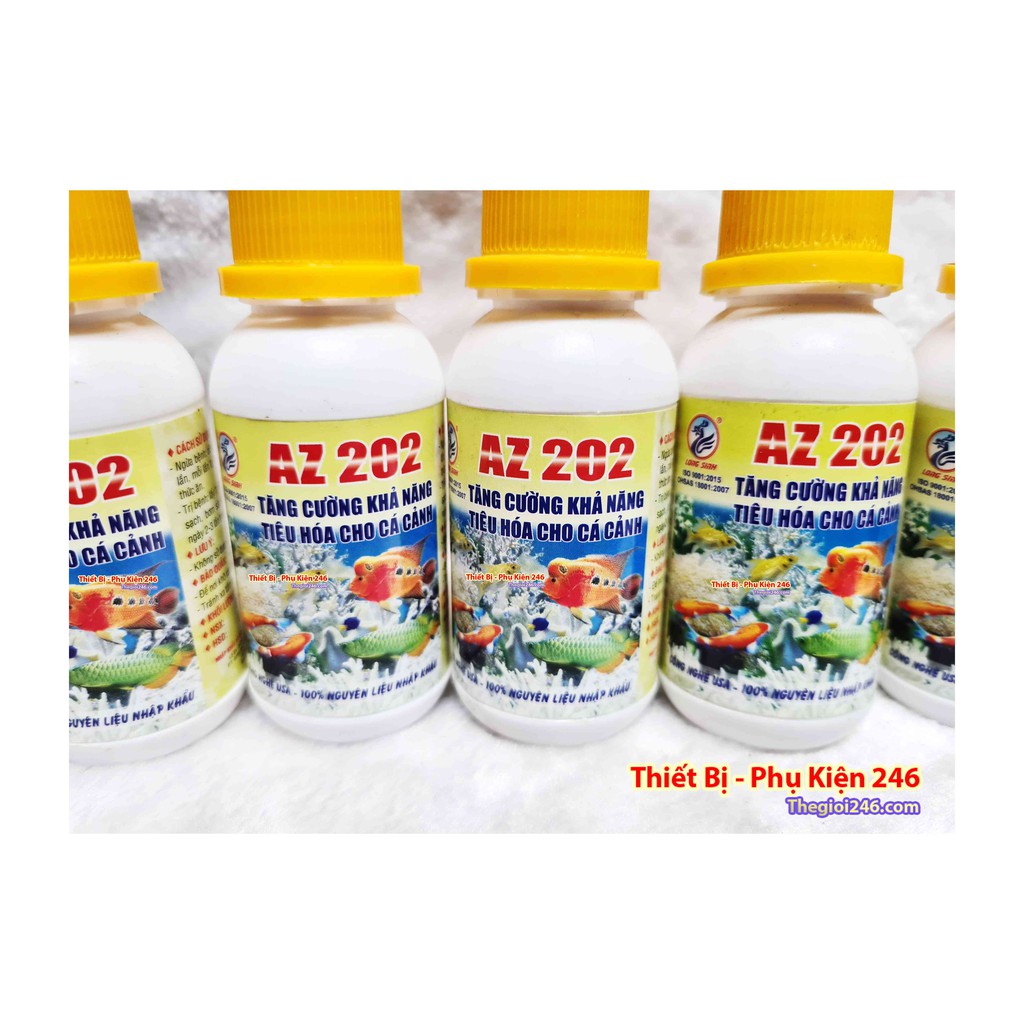 Thuốc tăng cường khả năng tiêu hóa cá cảnh Az 202 Long Sinh