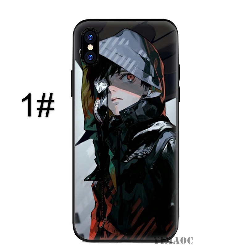 Ốp điện thoại in hoạt hình phim Anime Tokyo Ghoul độc đáo cho iPhone 5 5S SE 6 6S 6+ 6S+ 7 8 7+ 8+ X XS XR XSMax