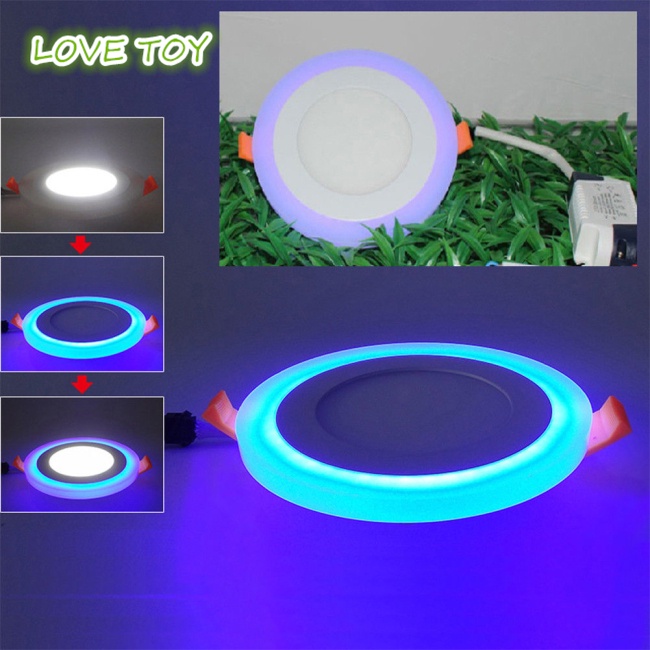 Đèn trần siêu mỏng hai màu sắc bằng acrylic cho nhà hàng/văn phòng