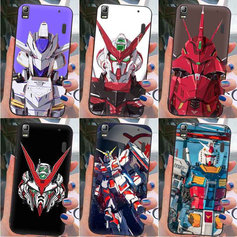 Ốp Điện Thoại Silicon Mềm Họa Tiết Hoạt Hình Gundam Cho Lenovo K3 note A7000