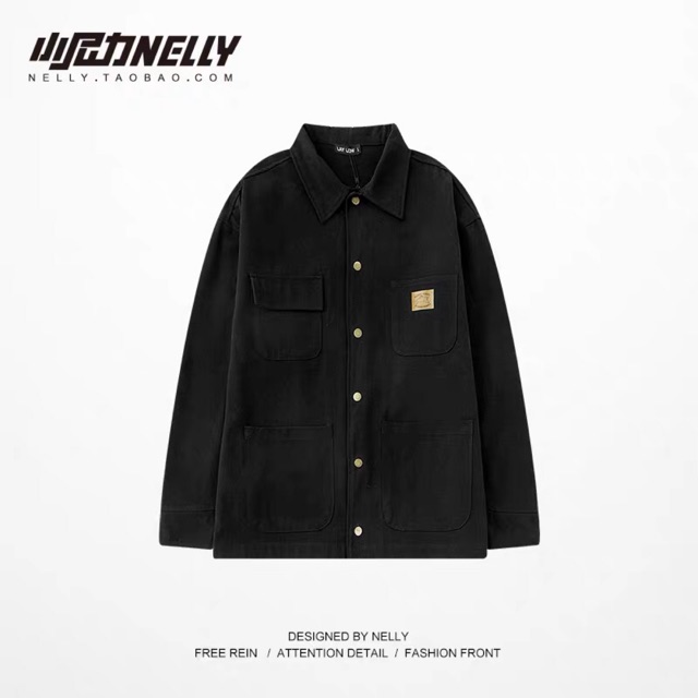 Áo khoác Nam Nữ retro Nelly chính hãng (order)