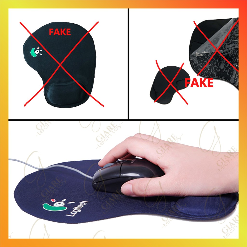 [CHUẨN SALE] - Miếng lót chuột có đệm tay Logitech | BigBuy360 - bigbuy360.vn
