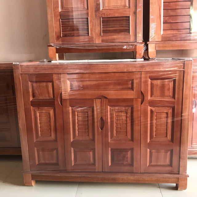Tủ giày 4 cánh gỗ xoan đào (hàng đẹp)ảnh tự chụp