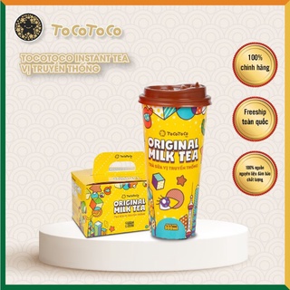 Hồng Trà Sữa Toco tự pha kèm trân châu