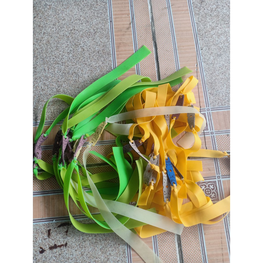 Dây Dẹt Ná Cao Su 1.0mm 2 lớp Siêu Bền