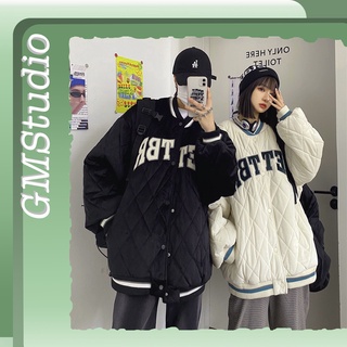 Áo khoác bomber trần bông Unisex