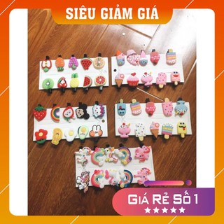 Kẹp tóc cute nhiều màu săc/hình dáng