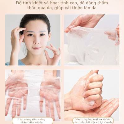 [Hộp 5 Miếng] Mặt Nạ Dưỡng Ẩm Kim Cương FV(Hộp Vàng)