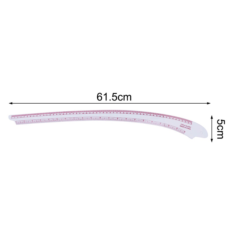 Thước Nhựa Hình Vuông Chuyên Dụng Cho Thợ May DIY