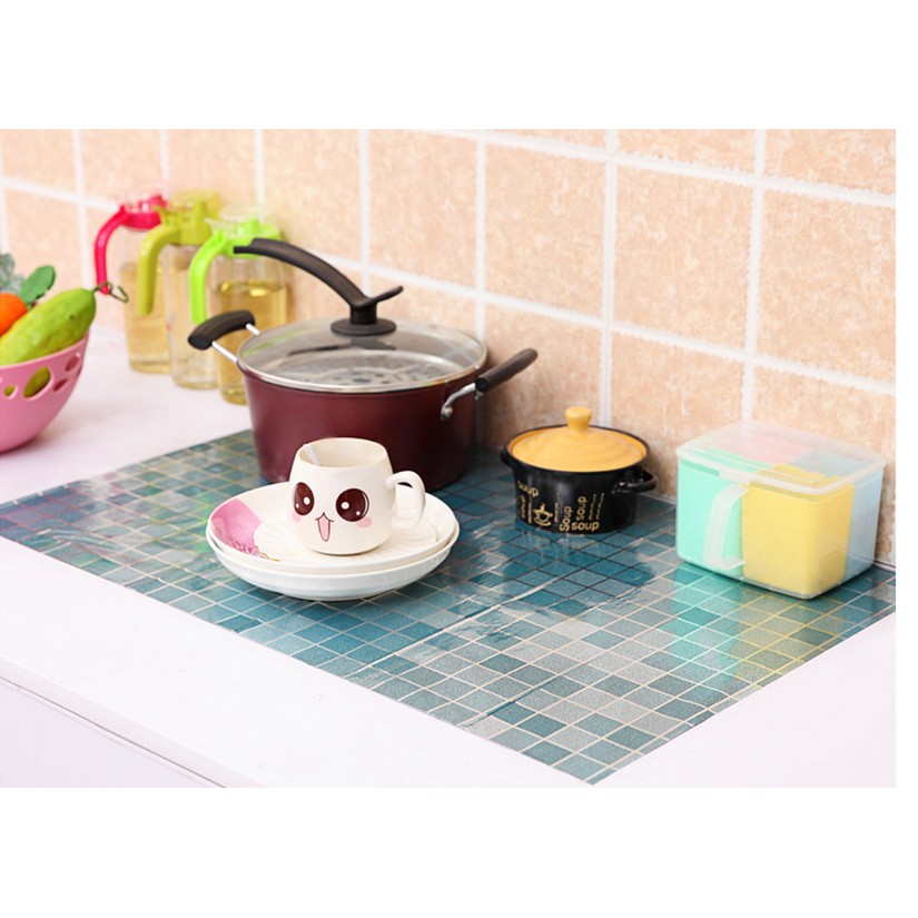 3m giấy dán bếp tráng nhôm cách nhiệt -- xanh dương