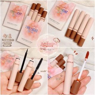 Set trang điểm 4in1 son HengFang Pro Light