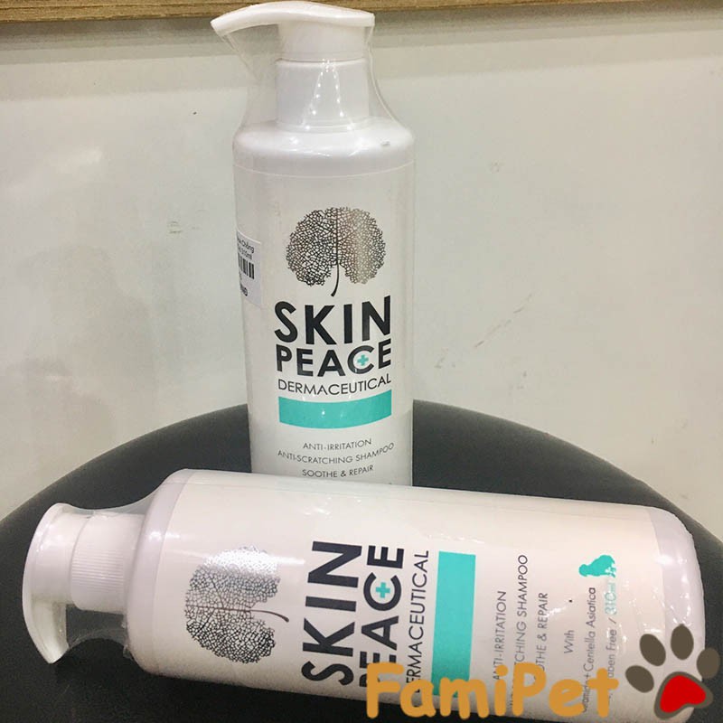 Sữa tắm Skin Peace cho chó mèo giải quyết nhu cầu của làn da nhạy cảm