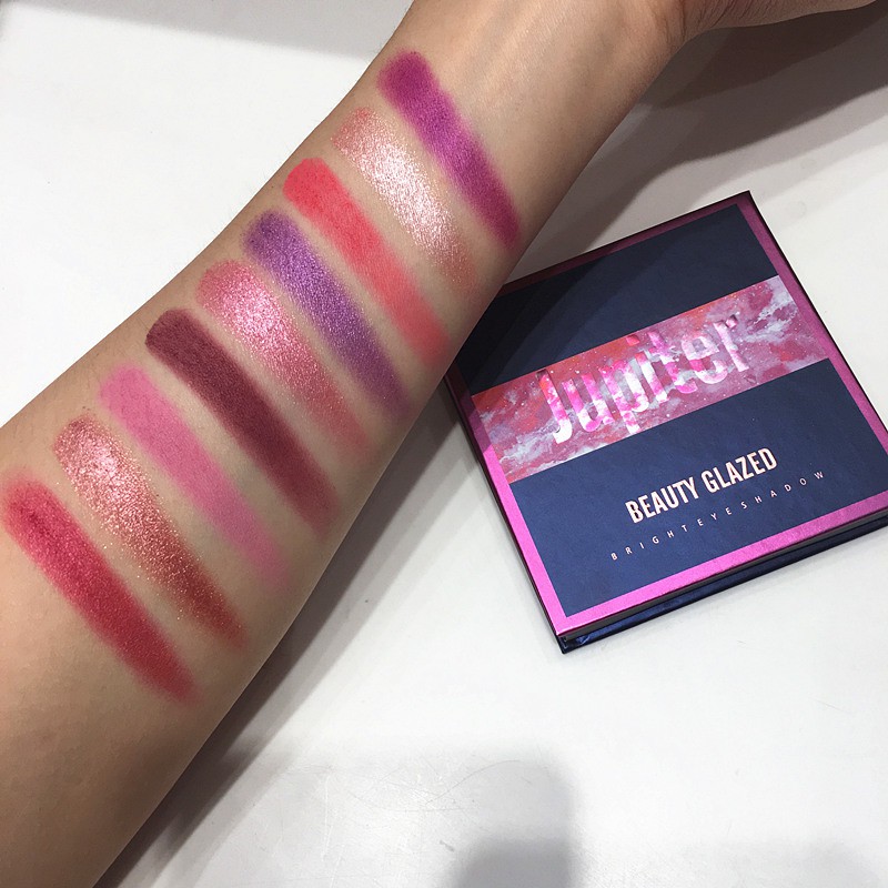 Bảng phấn mắt mờ 9 màu BEAUTY GLAZED 15 sắc độ tùy chọn