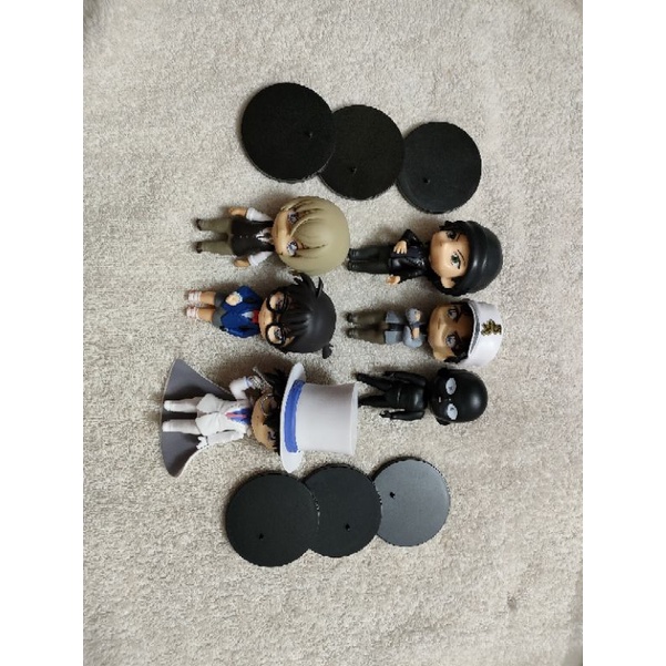 Mô hình Conan set 6c ,mô hình sugukulucs trẻ set 7c,mô hình Công chúa Đại Dương set 7c, mô hìh suguku lúc già set có 7c.