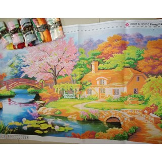 Tranh thêu Phong Cảnh ms 53509
