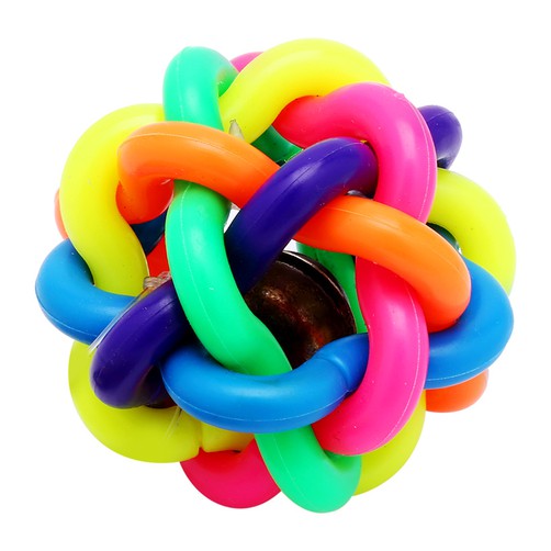 Đồ chơi cuộn dây nhiều màu cho chó mèo MON AMI TOY VINYL size 5cm