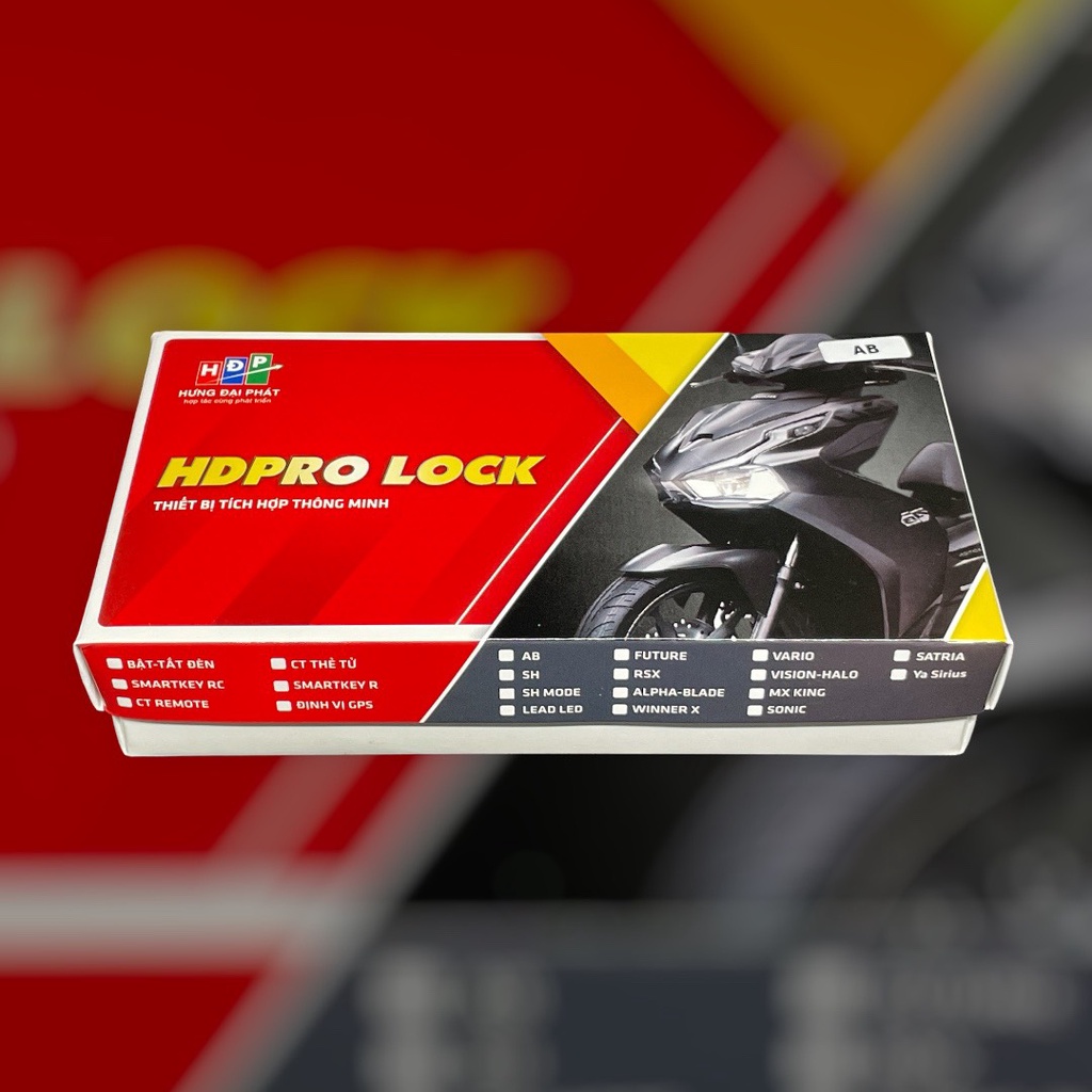 Bộ mạch tắt đèn xe AB 2020 2021 Chính hãng HDPRO - Tích hợp Passing - BH 2 năm