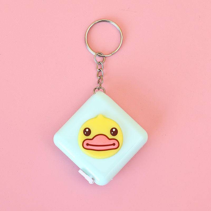 ⭐ iLado ⭐ Thước dây Mềm Mini Thước Dây Đa Năng Đo Chiều Cao dễ dàng mang theo In Họa Tiết Hoạt Hình 1.5m/1.8m Hoạt Hình  Cuộn Rút bấm rút dây tự động chất lượng cao Tiện Lợi đo eo, vòng bụng dễ thương