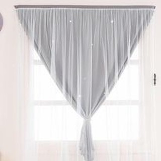 Rèm dán 2 lớp vintage