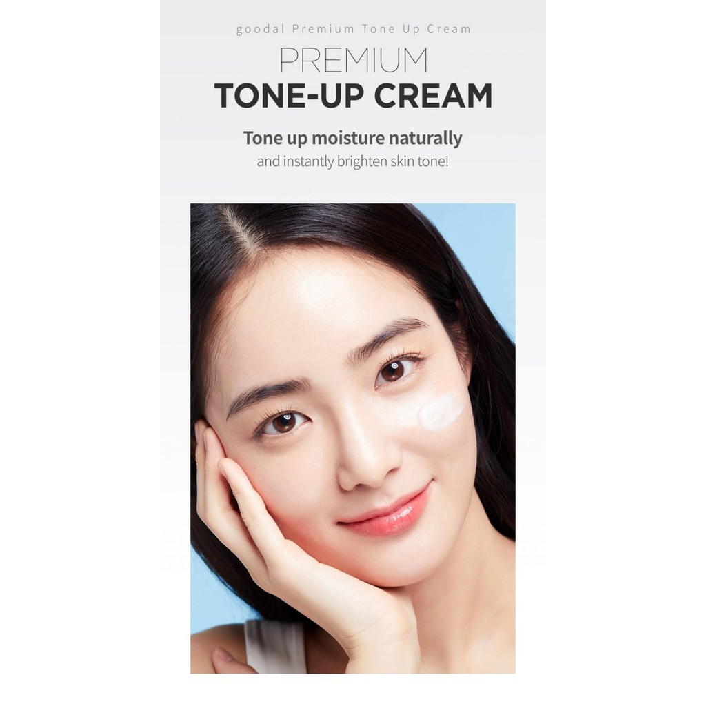 KEM DƯỠNG TRẮNG NÂNG TONE GOODAL PREMIUM SNAIL TONE UP CREAM DẠNG TUÝP 10ML