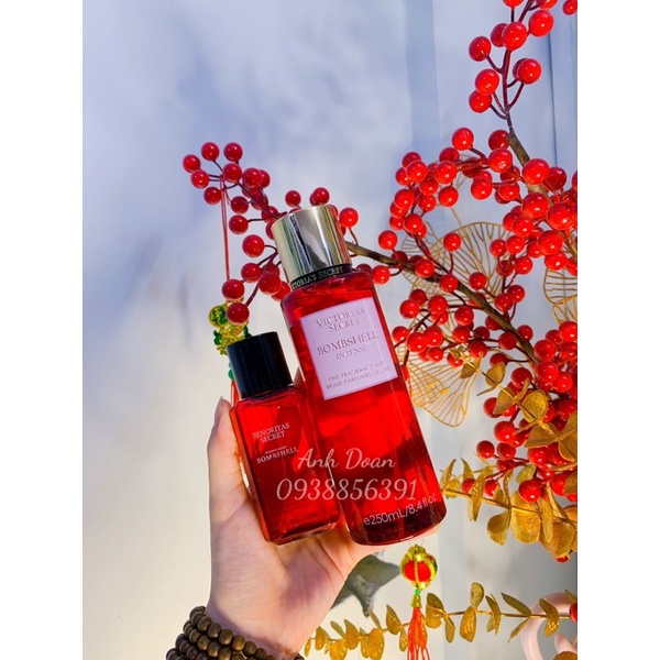 Xịt thơm toàn thân VICTORIA’S SECRET mẫu mới 75ml - 250ml