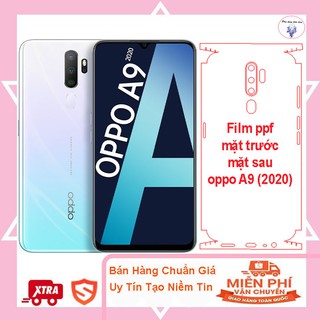 Dán Film PPF Full mặt trước - mặt sau Oppo A9 2020