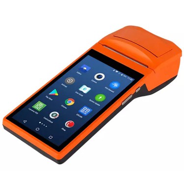 Máy tính tiền cầm tay sunmi v1s dùng cho- grap - now - baemin - pos365 - sapo