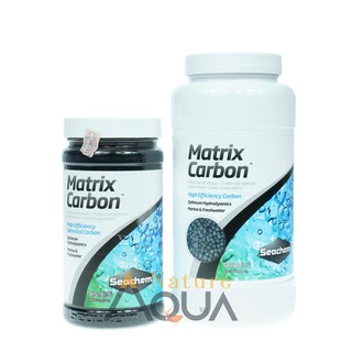 Vật liệu lọc than hoạt tính cao cấp Seachem Matrix Carbon 100ml/250ml/500ml tác dụng gấp 2 lần