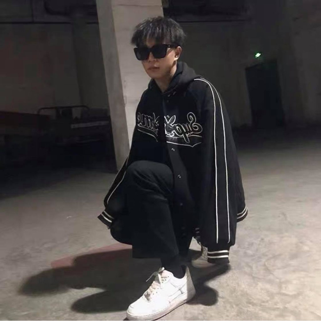 Áo Khoác Dù BOMBER SUPREME Unisex Nam Nữ - Leevin Store