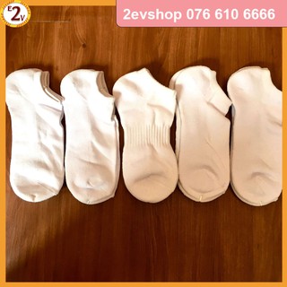 Tất cotton phụ kiện đá bóng nam loại ngắn sợi dệt, combo vớ thời trang thể thao chất lượng – 2EV