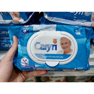 khăn ướt caryn 100 tờ