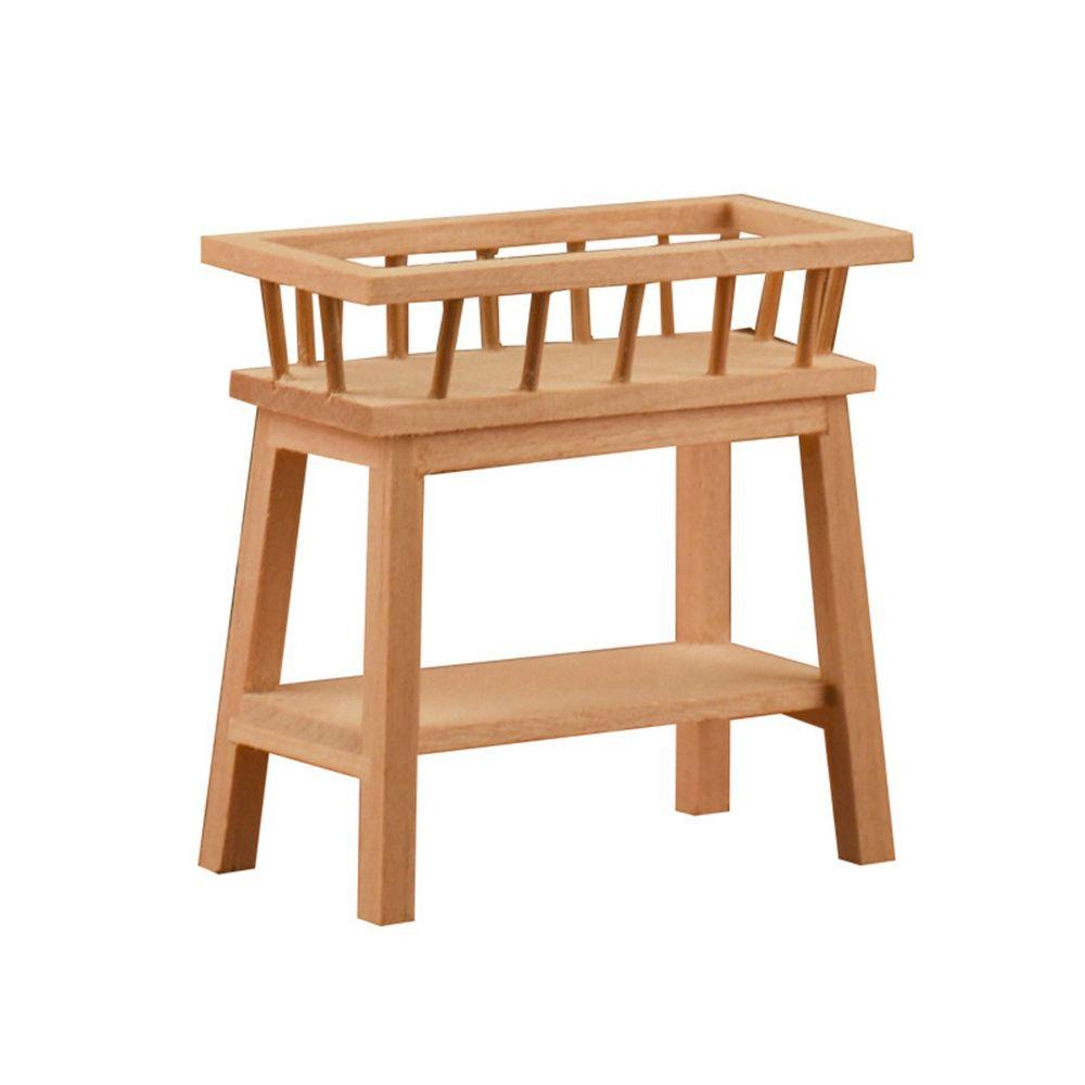 Giá Đỡ Hoa Bằng Gỗ Dùng Trang Trí Nhà Búp Bê Chất Lượng Cao